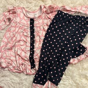 Pink Ghost Two Piece Set